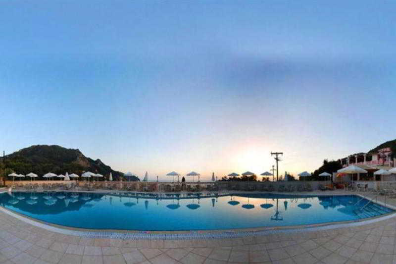 Pink Palace Beach Resort Agios Gordios  Bagian luar foto